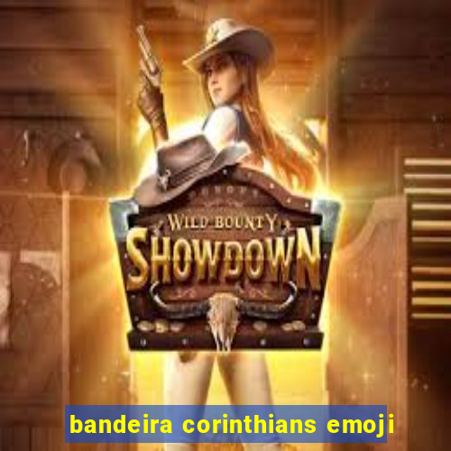 bandeira corinthians emoji